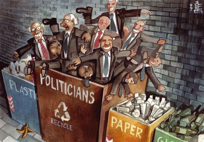 Recycle politicians