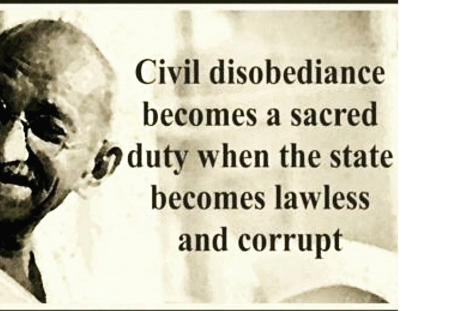 Civil obedience