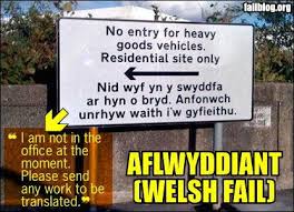 Trnslation Welsh