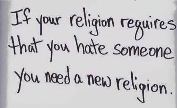 Religion hate