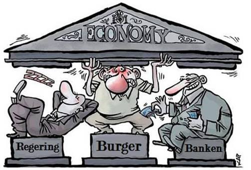Governement, people, bank, industry