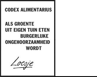 Codex alimentarius