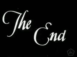 The end
